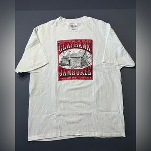 Vintage claybark jamboree ozark alabama tshirt xl hanes